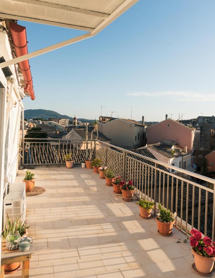 Apartamento Roof Garden House Corfu  Exterior foto