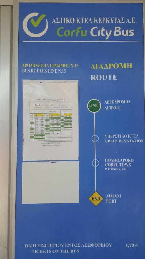 Apartamento Roof Garden House Corfu  Exterior foto